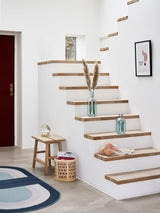 Hübsch Hübsch Ground Hocker Naturfarben