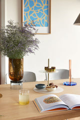 Hübsch Hübsch Kiosk Küchenrollenhalter Blau/Rosa