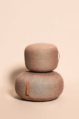 Hübsch Hübsch Mochi Pouf Ø50 Braun