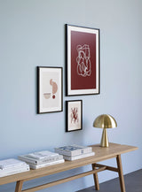 Hübsch Hübsch Mush Tischlampe Mini Messingfarben