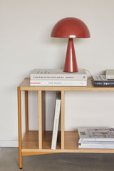 Hübsch Hübsch Mush Tischlampe Mini Rot