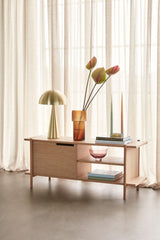 Hübsch Hübsch Mush Tischlampe Tall Messingfarben