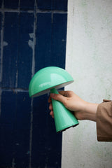Hübsch Hübsch Mush Tragbare Lampe Grün