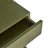 Hübsch Hübsch Noir Nachttisch Grün/Cremeweiß