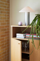 Hübsch Hübsch Orbit Tischlampe Metallic silver