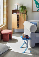 Hübsch Hübsch Rocco Pouf Rot