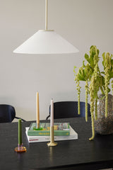 Hübsch Hübsch Solid Hängelampe Weiß/Sandfarben