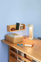 Hübsch Hübsch Soothe Tischlampe Hellgrau