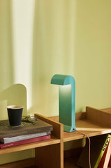 Hübsch Hübsch Soothe Tischlampe Turquiose