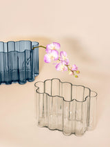 Hübsch Hübsch Umber Vase Klar