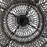 LaLe Living Deckenlampe Bazar Bizar Lampenschirm Bubble Schwarz - M