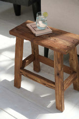 LaLe Living Hocker Bazar Bizar Fab Rustic Hocker Natur
