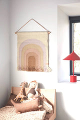 OYOY LIVING Wanddekoration OYOY MINI Follow The Rainbow Mini Deko-Wandteppich