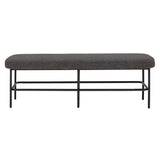 Bloomingville Bank Bloomingville Farell Bank, Grau, Polyester