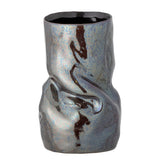 Bloomingville Bloomingville Apio Vase, Schwarz, Steingut