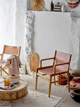 Bloomingville Bloomingville Ester Kissen, Orange, Baumwolle