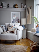 Bloomingville Bloomingville Fabiola Tischlampe, Blue, Glas