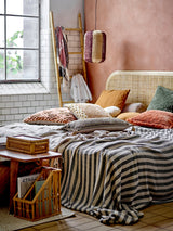 Bloomingville Bloomingville Mahado Kissen, Orange, Baumwolle