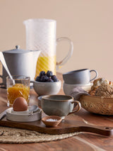 Bloomingville Bloomingville Sakhi Krug, Weiá, Glas