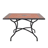 Bloomingville Esstisch Bloomingville CREATIVE COLLECTION Hellen Esstisch, Rot, Stein