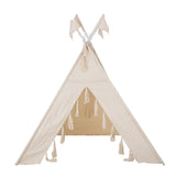Bloomingville kinderzimmerdeko Bloomingville MINI Fardin Kinder-Tipi, Natur, Baumwolle