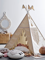 Bloomingville kinderzimmerdeko Bloomingville MINI Fardin Kinder-Tipi, Natur, Baumwolle