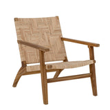 Bloomingville Lounge Sessel Bloomingville CREATIVE COLLECTION Mills Loungesessel, Braun, Rattan