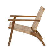 Bloomingville Lounge Sessel Bloomingville CREATIVE COLLECTION Mills Loungesessel, Braun, Rattan
