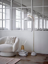 Bloomingville Lounge Sessel Bloomingville Ted Loungesessel, Weiá, Polyester