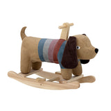 Bloomingville MINI Bloomingville MINI Charlie Rocking Toy, Dog, Braun, Polyester