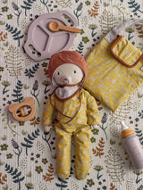 Bloomingville MINI Bloomingville MINI Nalle Doll, Braun, Baumwolle