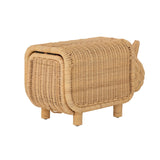 Bloomingville MINI Bloomingville MINI Soffe Hocker mit Stauraum, Natur, Rattan