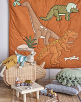 Bloomingville MINI Bloomingville MINI Soffe Hocker mit Stauraum, Natur, Rattan