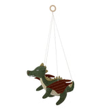 Bloomingville Mobile Bloomingville MINI Malvin Mobile, Grün, Leinen