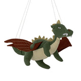 Bloomingville Mobile Bloomingville MINI Malvin Mobile, Grün, Leinen