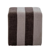 Bloomingville Pouf Bloomingville Flint Pouf, Braun, Polyester