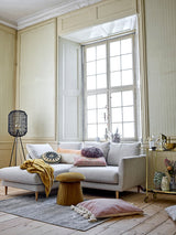 Bloomingville Pouf Bloomingville Roberta Pouf, Braun, Polyester