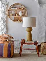 Bloomingville Pouf Bloomingville Walder Pouf, Violett, Baumwolle