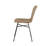 Bloomingville Stuhl Bloomingville Nor Esszimmerstuhl, Natur, Typha angustifolia