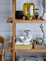 Bloomingville Vase Bloomingville Barrit Vase, Weiß, Steingut