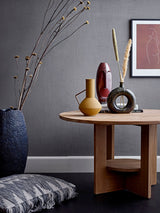 Bloomingville Vase Bloomingville Daviid Vase, Braun, Steingut