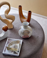 Bloomingville Vase Bloomingville Irini Vase, Weiß, Steingut