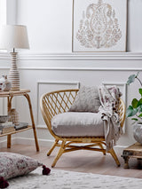 Bloomingville Wanddekoration Bloomingville CREATIVE COLLECTION Nevil Wanddekoration, Weiá, Mango