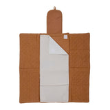 Bloomingville Wickelauflage Bloomingville MINI Thanne Wickelauflage, Braun, Baumwolle