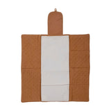 Bloomingville Wickelauflage Bloomingville MINI Thanne Wickelauflage, Braun, Baumwolle