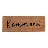 Eulenschnitt Fußmatte Eulenschnitt Fußmatte Komm Rein aus Kokos, 75 x 25 cm