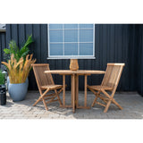 House Nordic House Nordic Huelva Teak Balcony Table