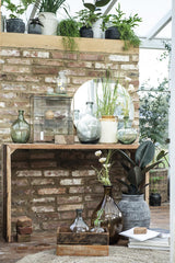 IB Laursen Vase IB Laursen Glasballon Vase Grau, 36 cm