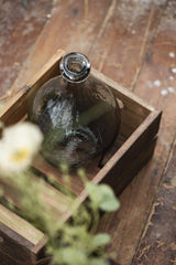 IB Laursen Vase IB Laursen Glasballon Vase Grau, 36 cm