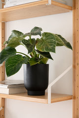 LaLe Living Blumentopf LaLe Living Blumentopf 2er Set Ayaz in Schwarz, Ø13/15 cm